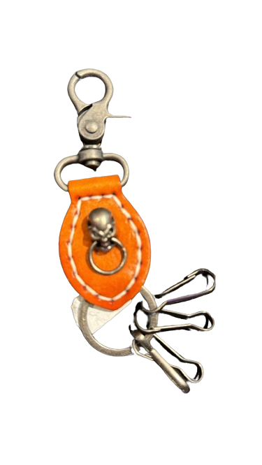 Key Chain from Alloy & PU Leather